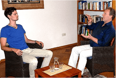 Coachee und Coach in der Sitzung, © Reinhard Kotter